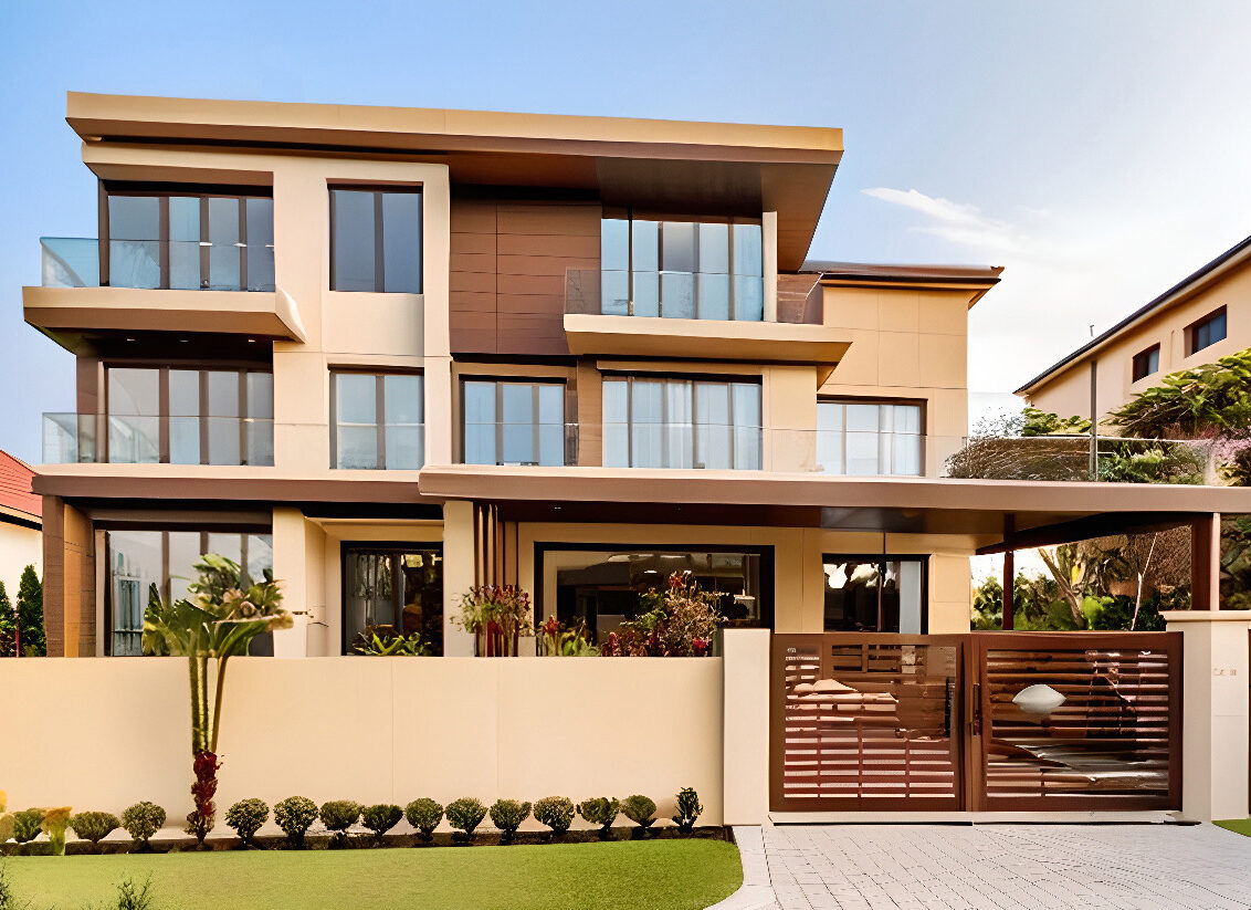 Completed landed house by CoreBuild Engineering — terrace, 3 storeys